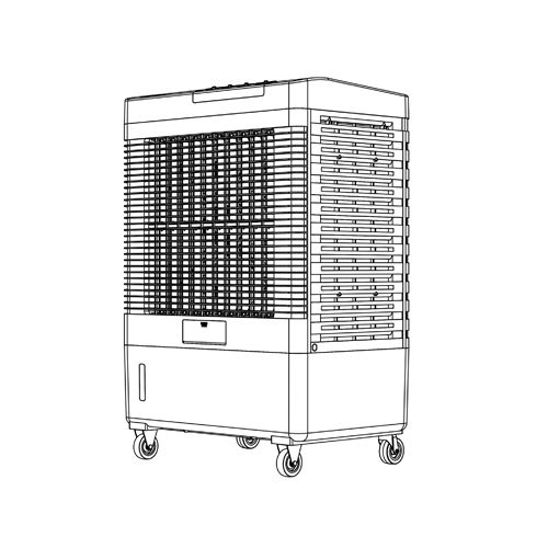 雷豹蒸发式冷风扇MFC3600产品详情